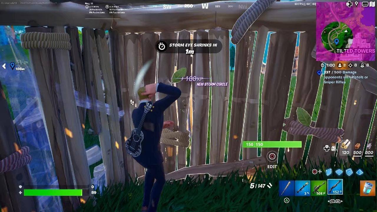 Un manco jugando Fortnite! OG Map