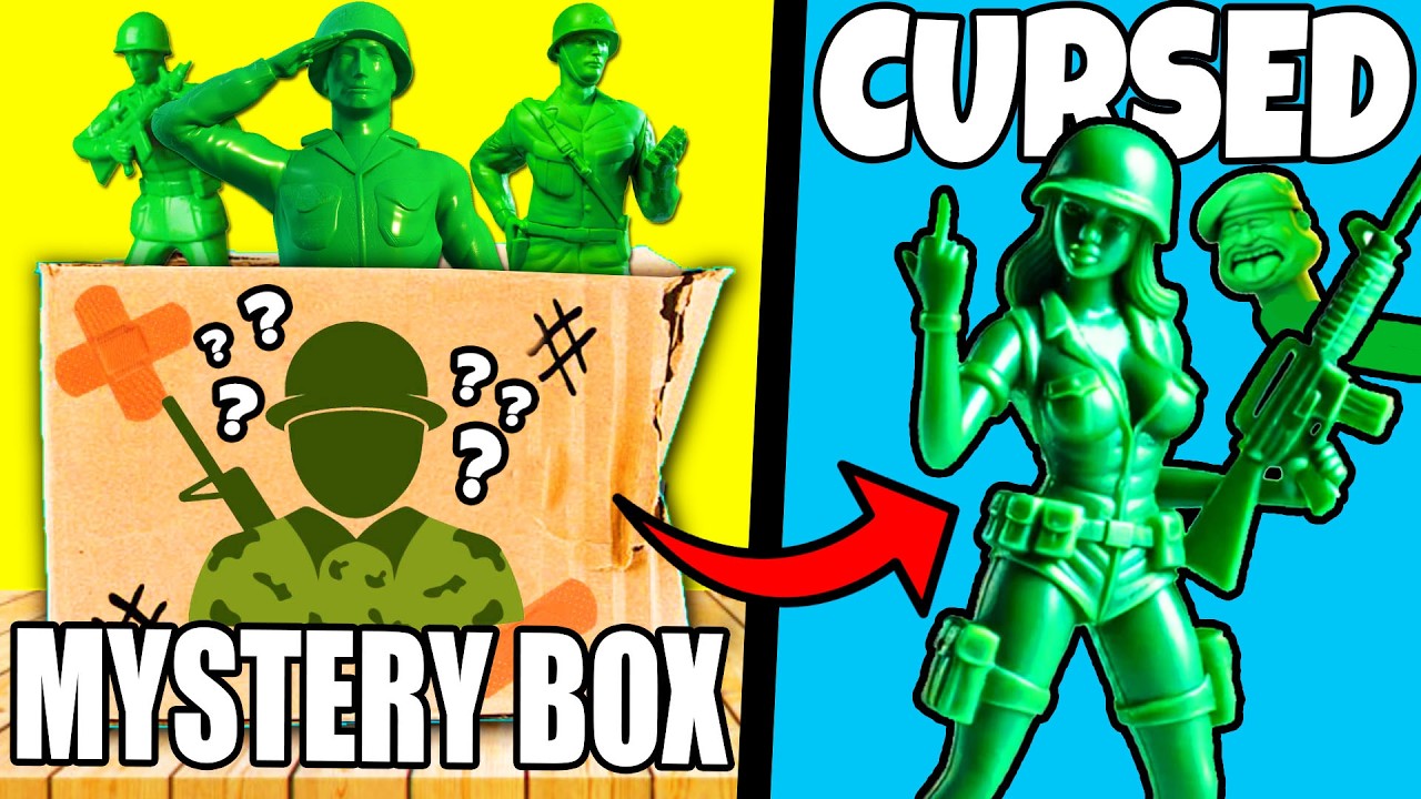 Распаковка загадочных коробок CURSED ARMY MEN...