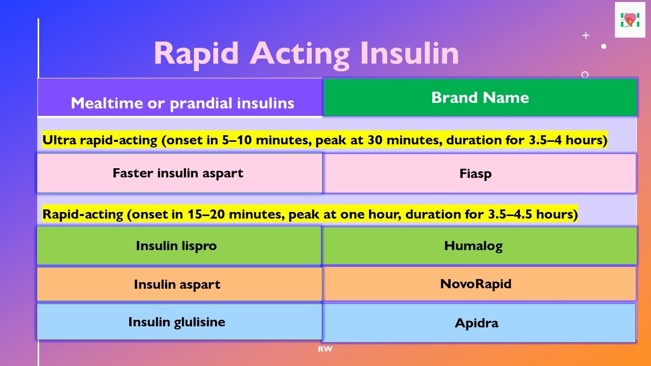 Rapid Acting Insulin