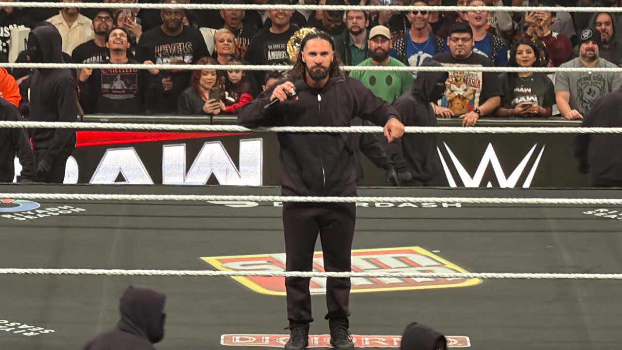 Seth Rollins sends message to The Vision - WWE Raw 3/16/2026