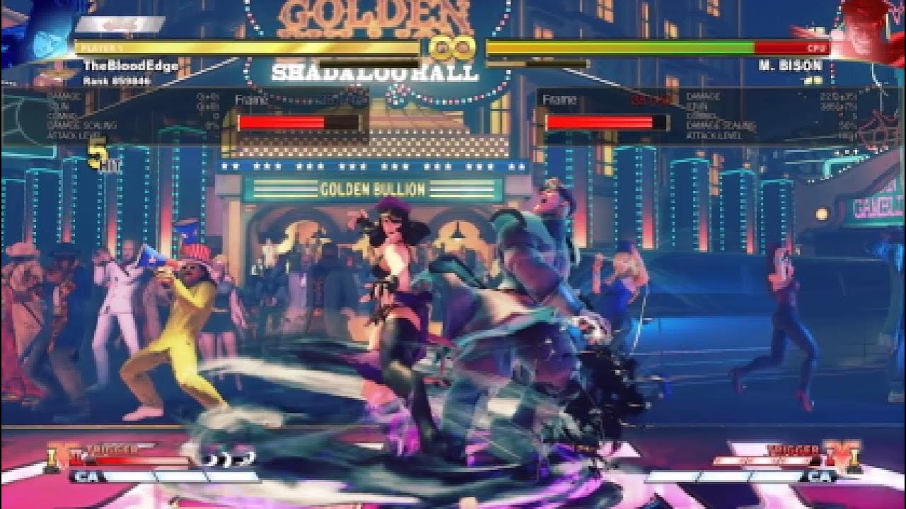 Street Fighter V Juri Definitive V Trigger 2 Combo Starters