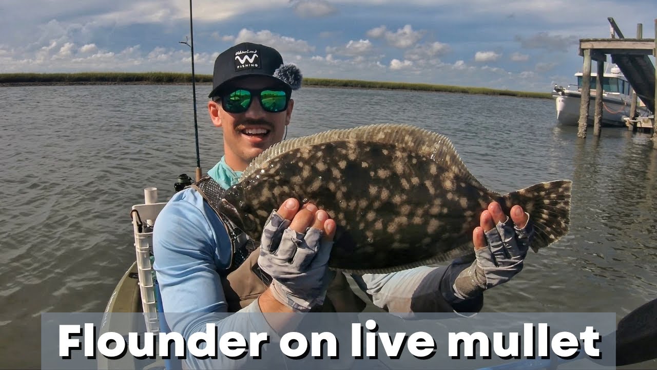 Flounder Fishing With Live Bait + A Huge Upgrade For My Kayak!