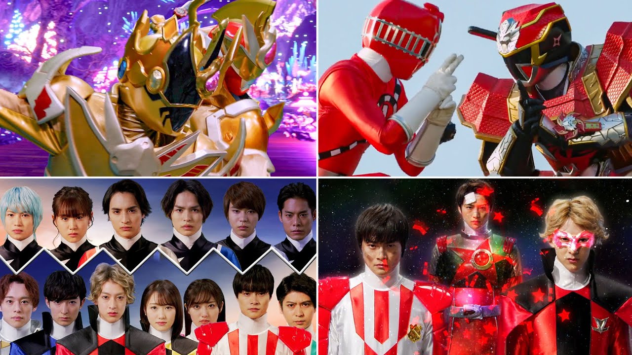 [Tokusatsu Hero] Super Sentai Movie Team Up Henshin & Crossover Form