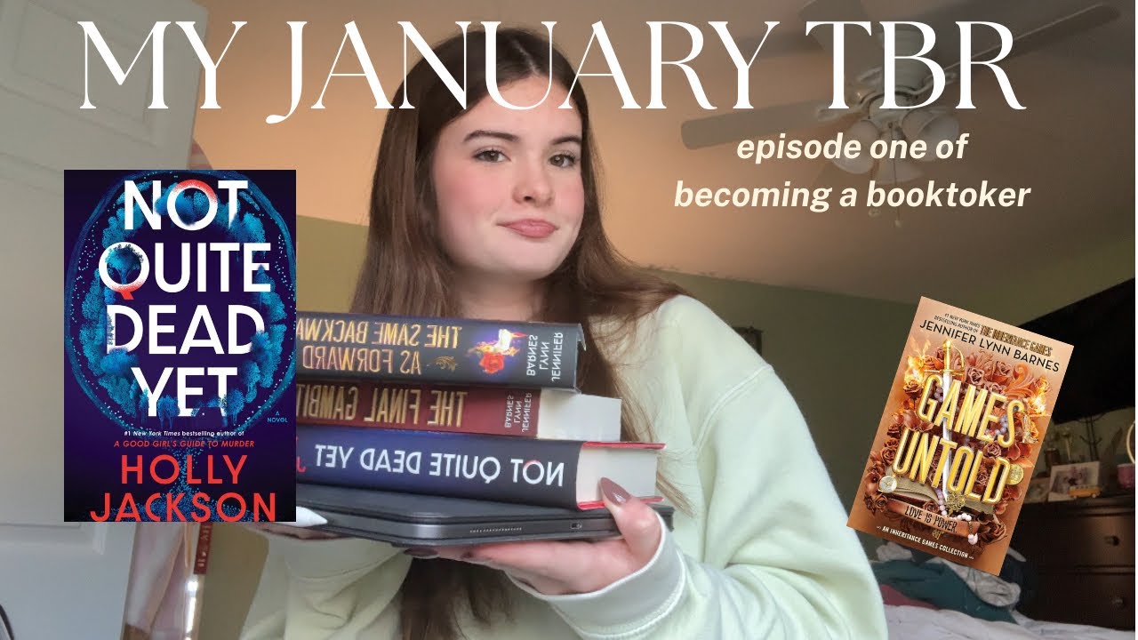 MY JANUARY TBR // episode 1 of becoming a booktoker ✨