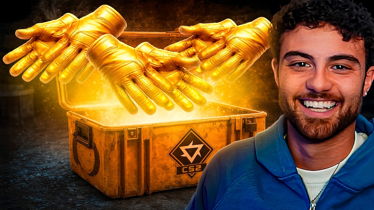 SAQUEI TRIPLA GOLD (LUVAS) NA REVOLUTION CASE 😭
