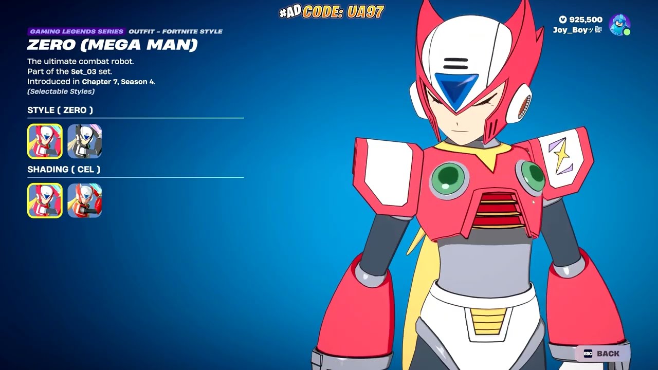 MEGA MAN Fortnite Full Showcase (Zero, Rush, Mega Man X Skins BUNDLE & FREE Rewards)