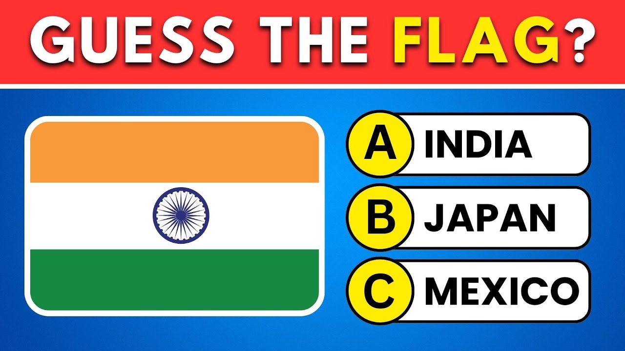 Guess the Country by Its Flag! 🌍 Can You Guess 100 Flags? 🚩 Ultimate Flag Quiz!