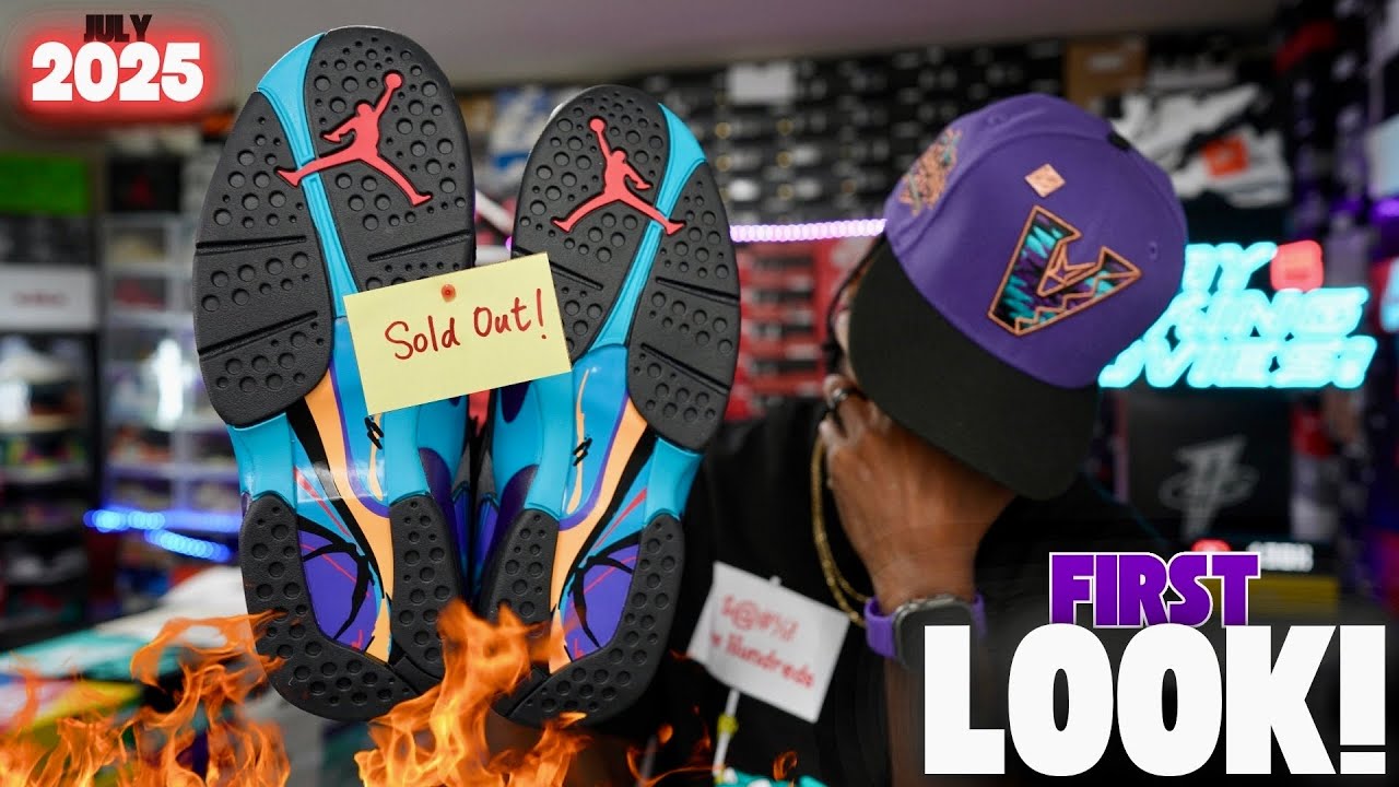 THESE WERE ALMOST CANCELED! 2025 JORDAN 8 AQUA YOU'RE GONNA LIKE THESE!