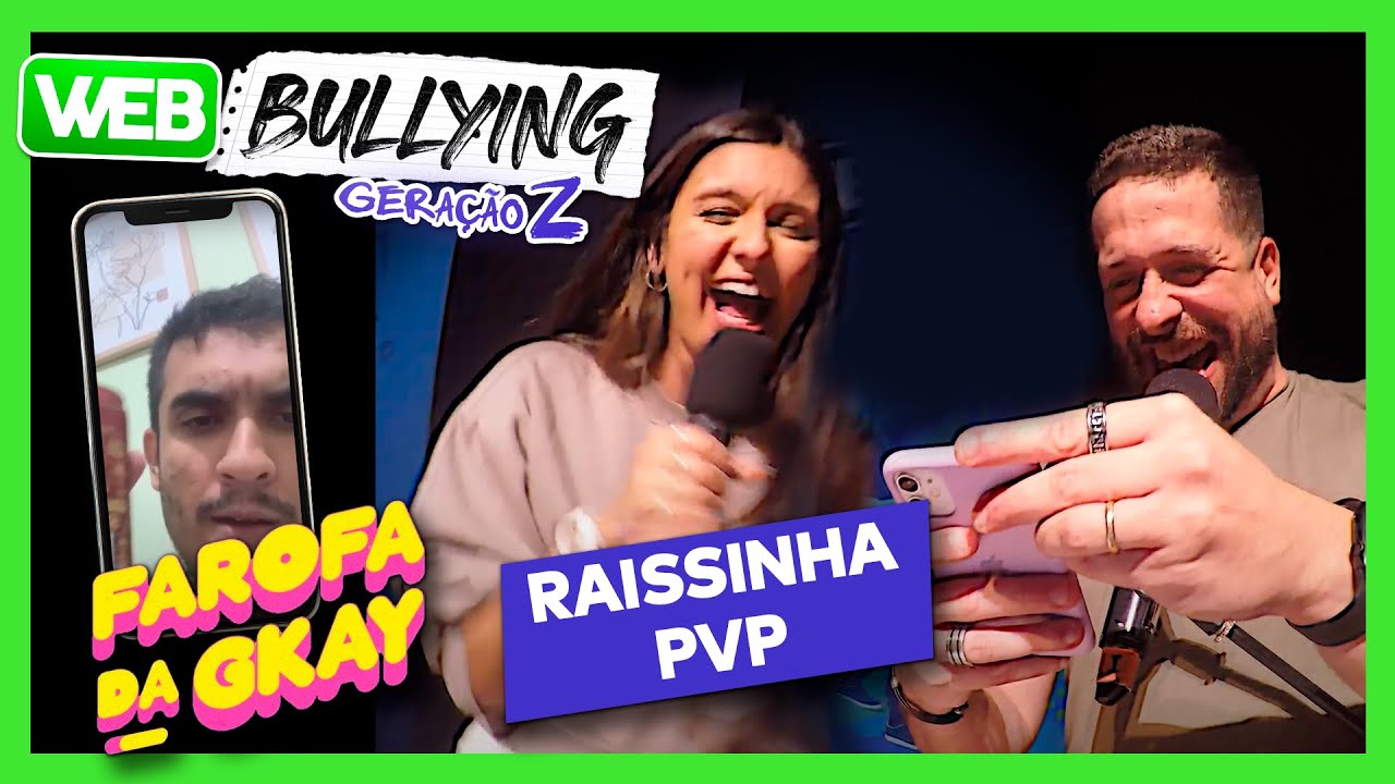 LEVANDO UM ALEATÓRIO PARA A FAROFA DA GKAY | WEBBULLYING COM A GERAÇÃO Z