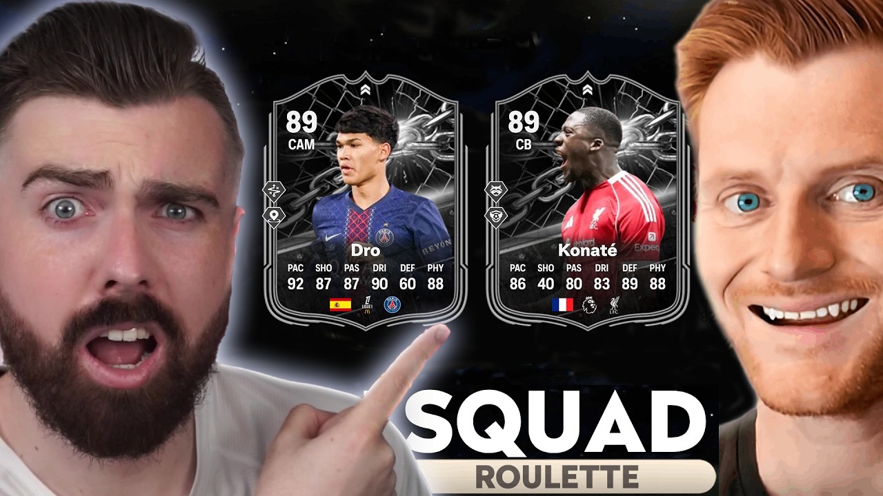 PSG v LIVERPOOL SHOWDOWN Squad Roulette!!!