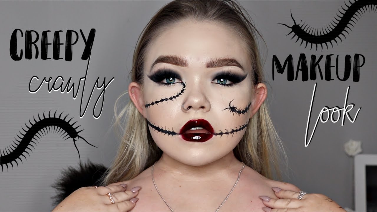 CREEPY CRAWLY HALLOWEEN KAT VON D INSPIRED MAKEUP LOOK