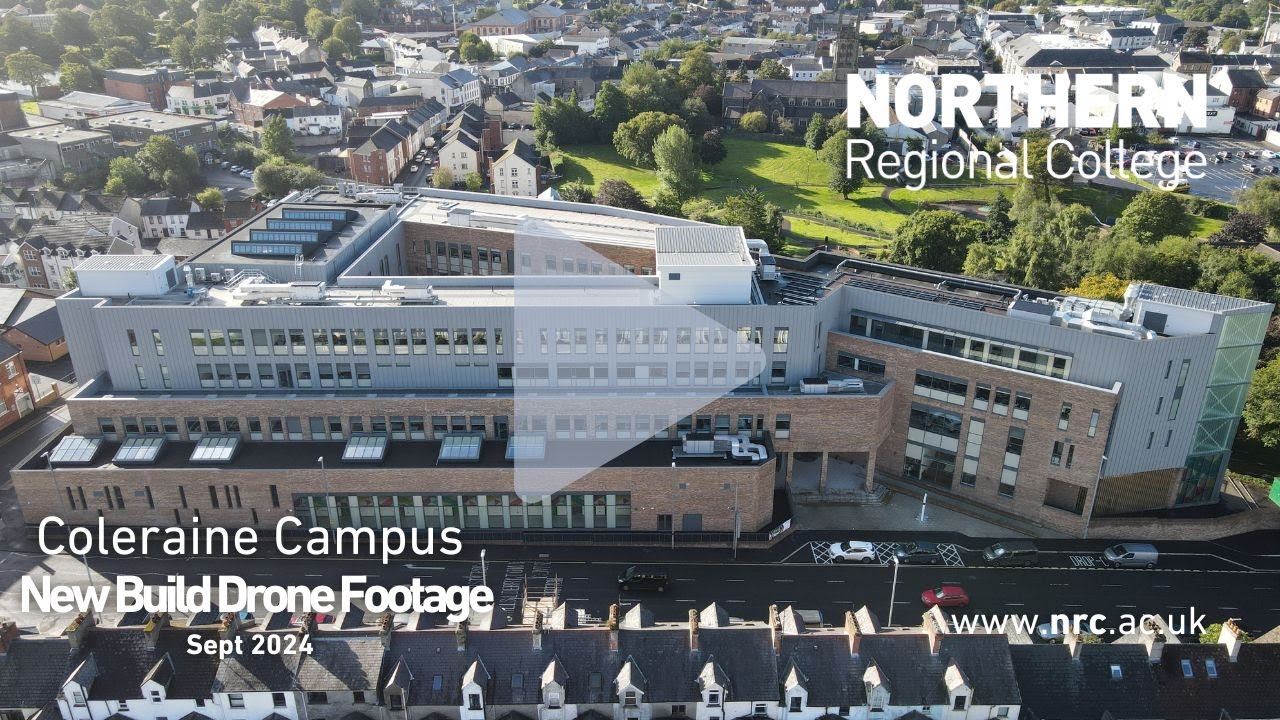 Coleraine Causeway Campus Drone Footage - Sept 2024