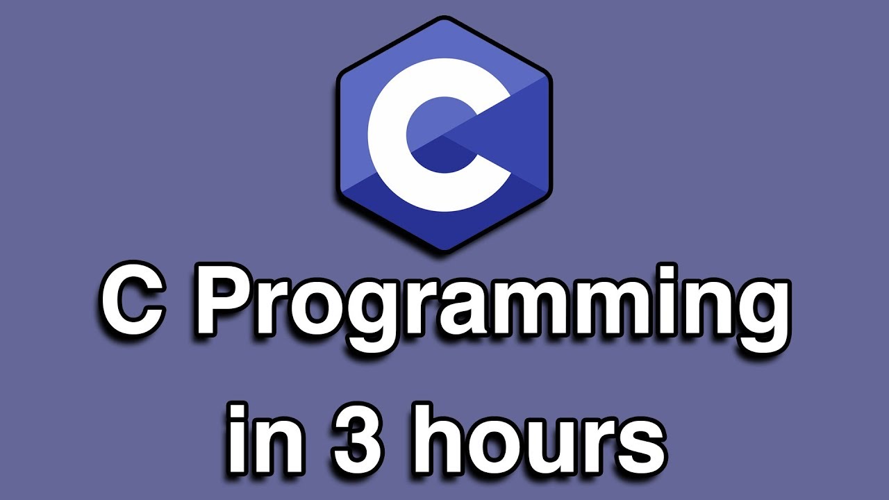 C Programming Crash Course all-in-one Tutorial (3 HOURS!)