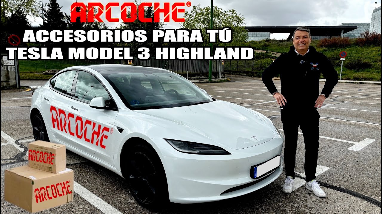 Accesorios para tú Tesla Model 3 Highland by ARCOCHE