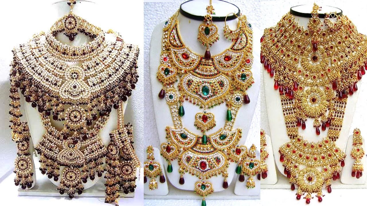 Heavy Bridal Jewellery Sets | Heavy Kundan Jewellery Sets | Heavy Necklace Sets