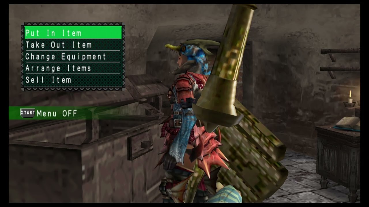 Monster Hunter Freedom First Playthrough. Taking my time in 4 Star Low Rank