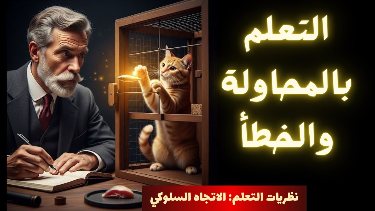 كيف نتعلم؟ نظرية المحاولة والخطأ لثورندايك وتطبيقاتها التربوية / نظريات التعلم السلوكية