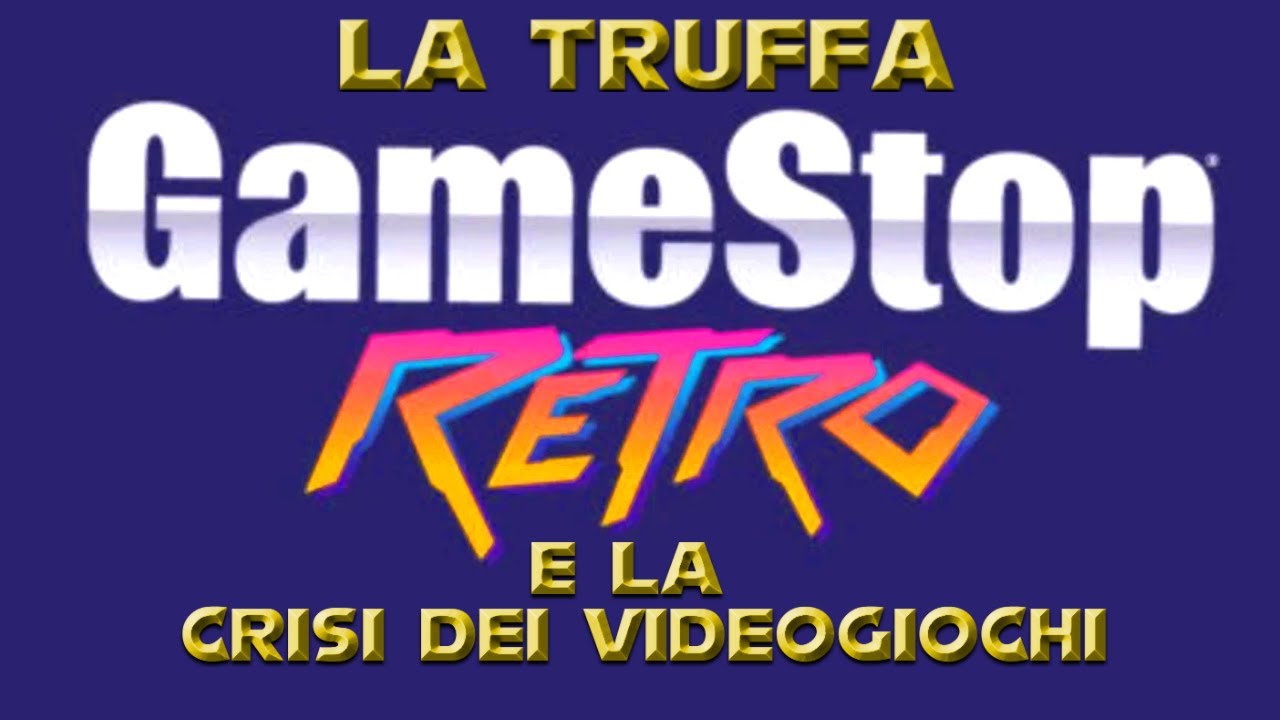 La Truffa GAMESTOP RETRO e la Crisi dei Videogiochi [ZombieVlog]
