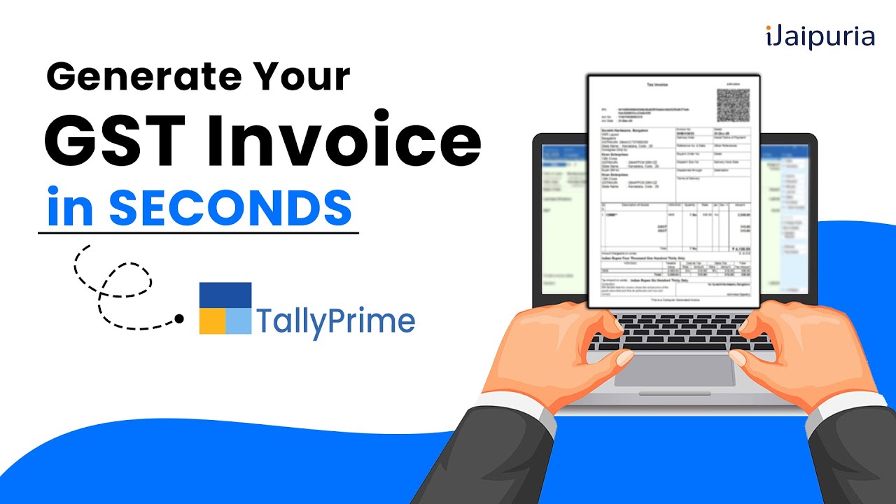 How to Generate GST Invoice in TallyPrime | Step-by-Step Tutorial for Beginners [2025]