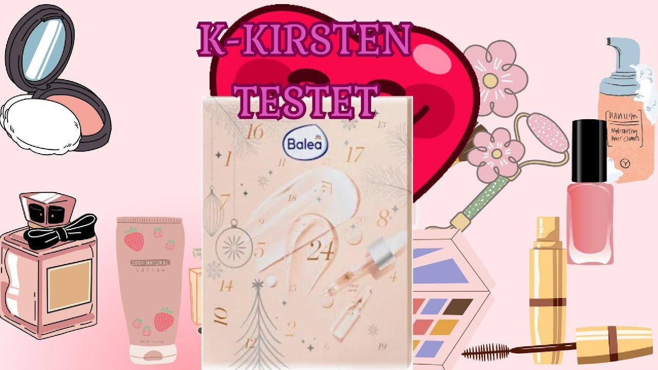 BALEA - Adventskalender 2025 💗❣️#adventskalender #adventskalender2025 #skincare #dm #balea #unboxing