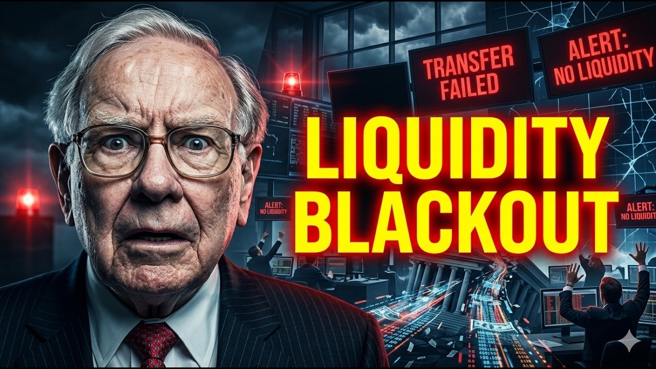 THE LIQUIDITY BLACKOUT &mdash; Why Wall Street Just Froze Bank Transfers