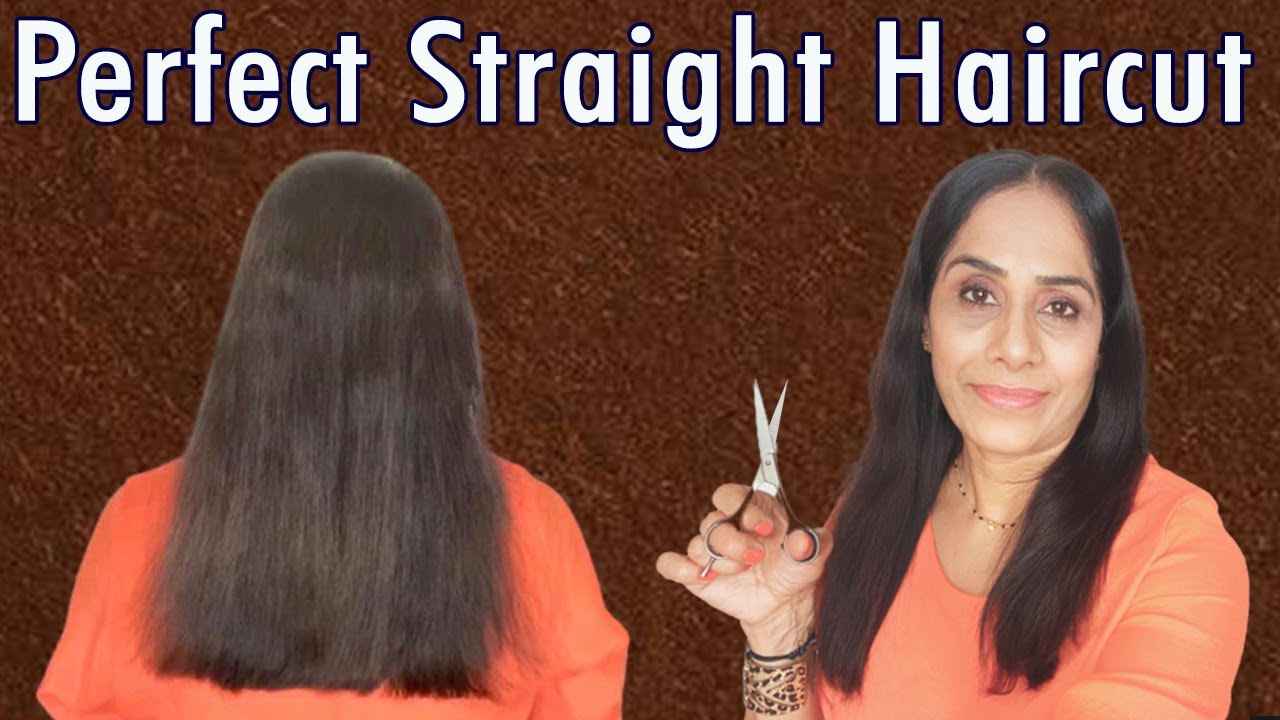 How To Cut Your Own Hair Straight