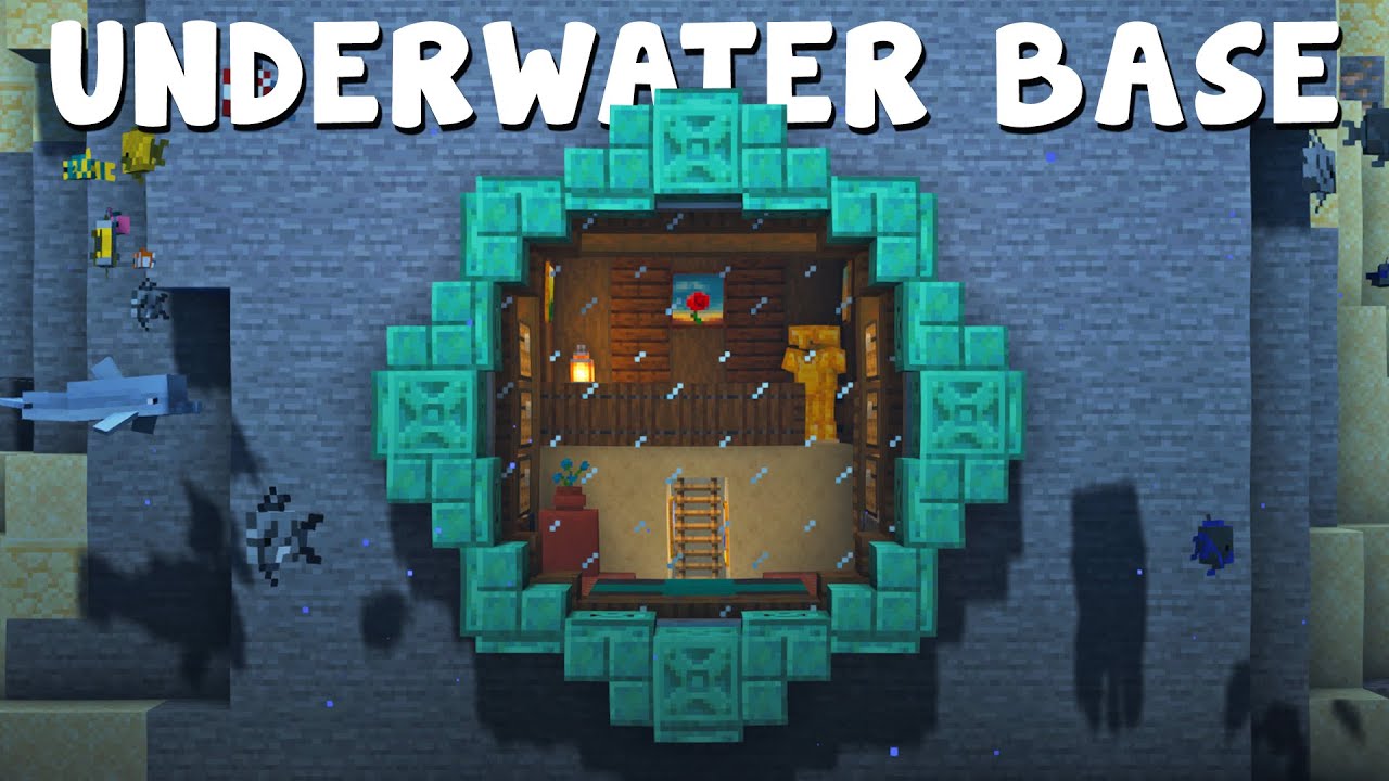 Minecraft - Underwater Base Tutorial (How to Build)