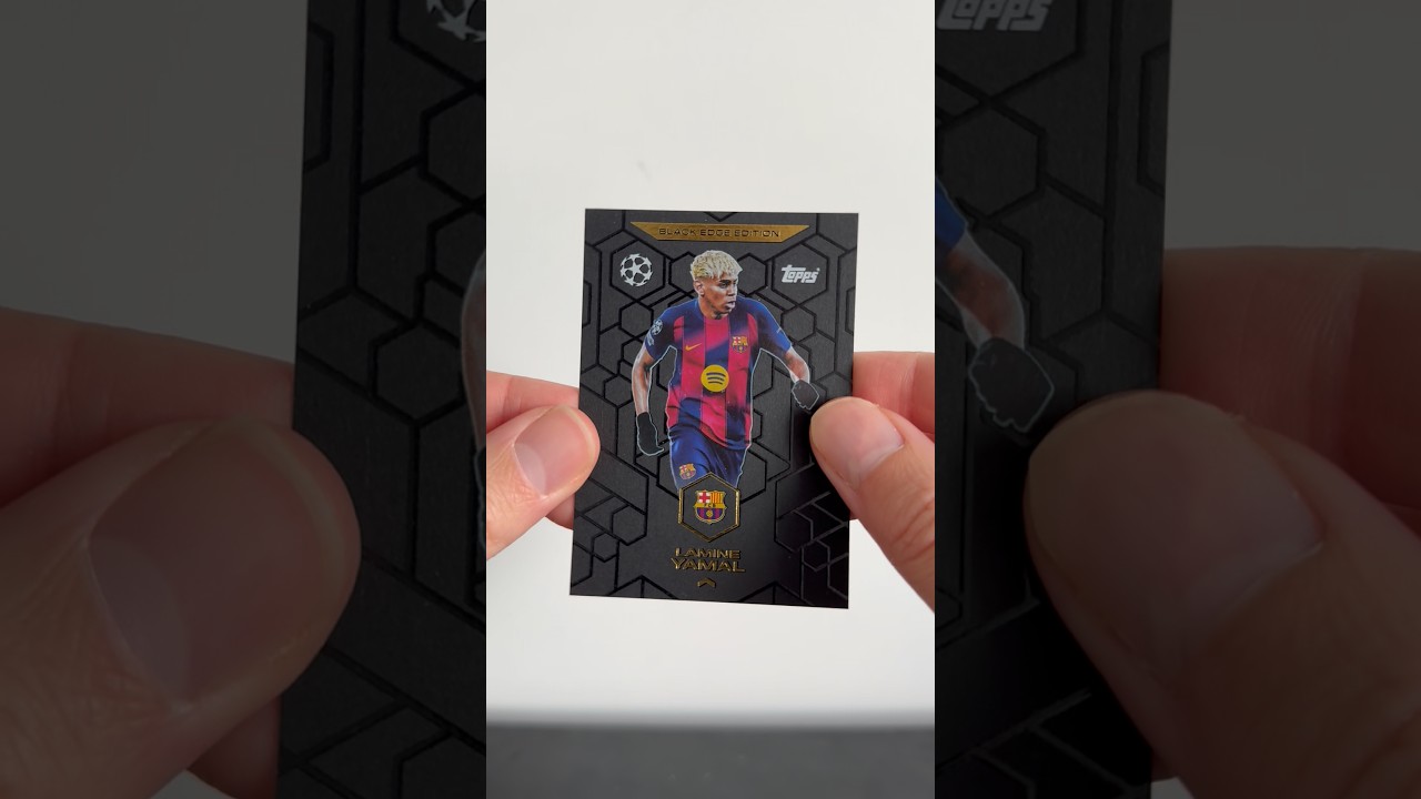 Открываю мега-набор Match Attax 25/26! 🔥 LAMINE YAMAL BLACK EDGE! 🤩