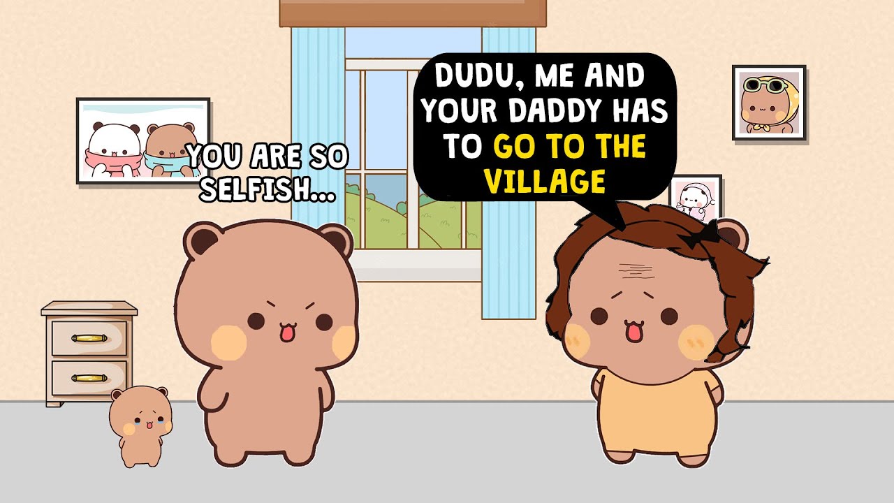 😡 Dudu’s Heartbreak😭💔! Mommy Says Goodbye?! 💔 | Bubu Dudu | Peach Goma | 3D Animation #BDJ216