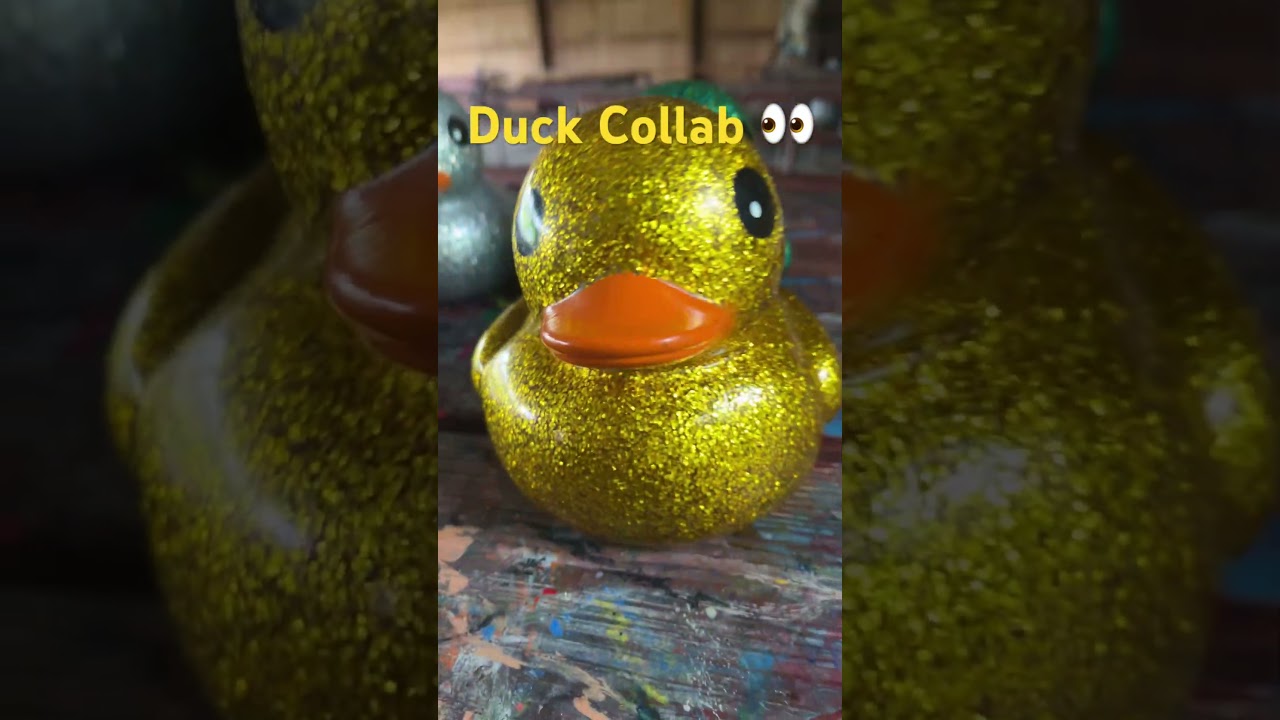 Duck Collab | Ducks Sing Together 😎[Ft. Silver, Green, Gold Ducks] -Silver Ducky #duck #funny #fyp