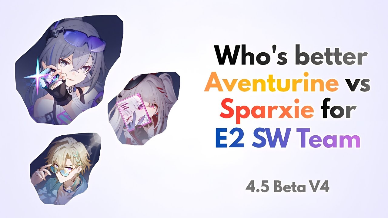 [4.5 V4] E2S1 Aventurine Waveflair vs E2S1 Sparxie with E2S1 Silver Wolf LVL 999