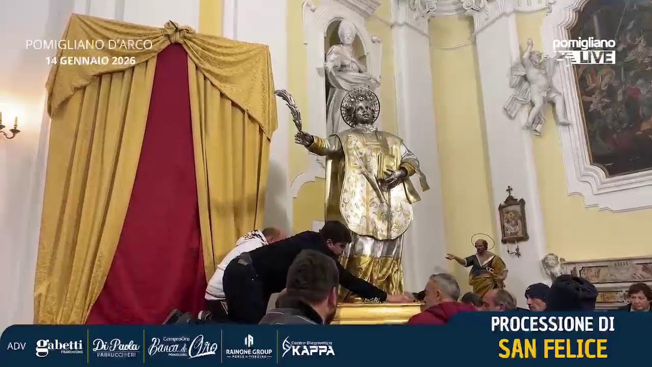 Santa Messa e Processione, San Felice 2026 #Pomigliano