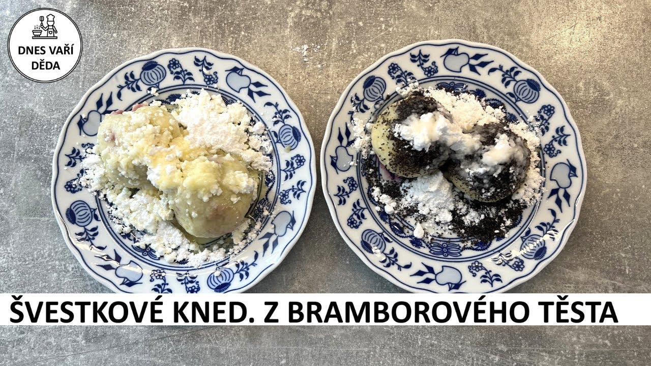 Švestkové knedlíky z bramborového těsta | Josef Holub