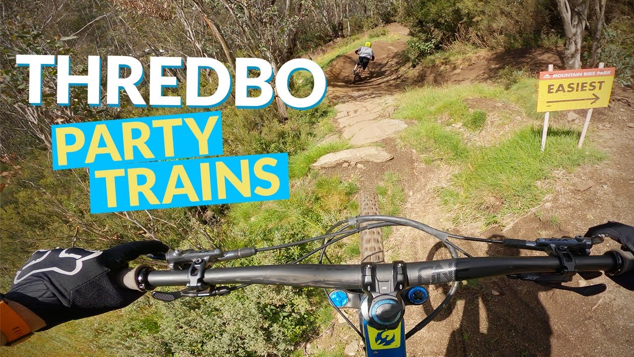 Thredbo MTB Party Trains - Flow into Cannonball - 2021 hero dirt
