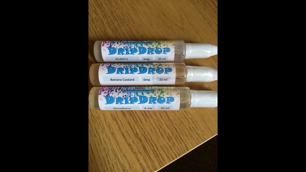 Drip Drop Vapour Ejuice Review