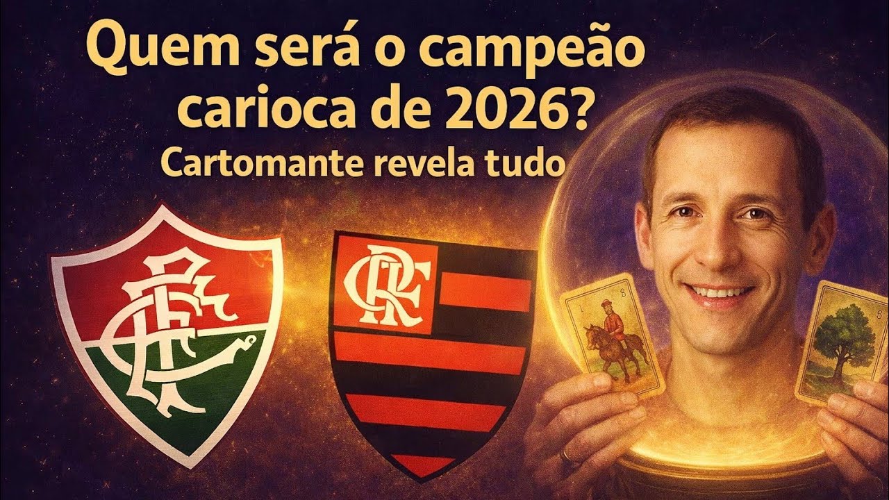 FLUMINENSE OU FLAMENGO: QUEM SERÁ O CAMPEÃO CARIOCA DE 2026? CARTOMANTE REVELA TUDO!