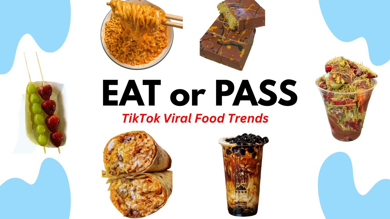 TikTok’s Viral Food Trends |Eat or Pass🤯🔥