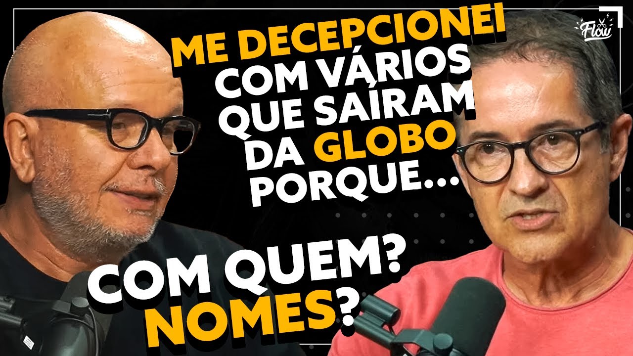 Marcelo Tas QUESTIONA TRAMONTINA sobre EX-COLEGAS na GLOBO