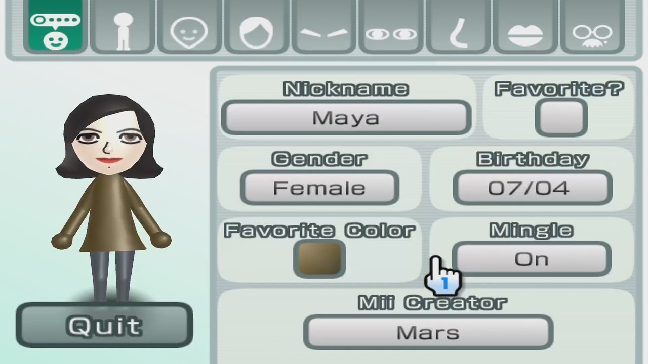 Maya Amano - Persona - Mii 3639