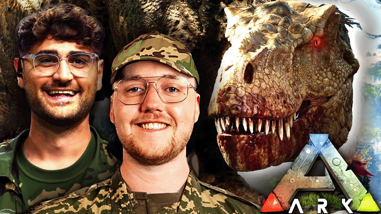 DINOJAGD mit ELI, MONTE, TRYMACS, G-TIME und WILLY! | ARK: Survival Ascended | Part 1 | UNCUT