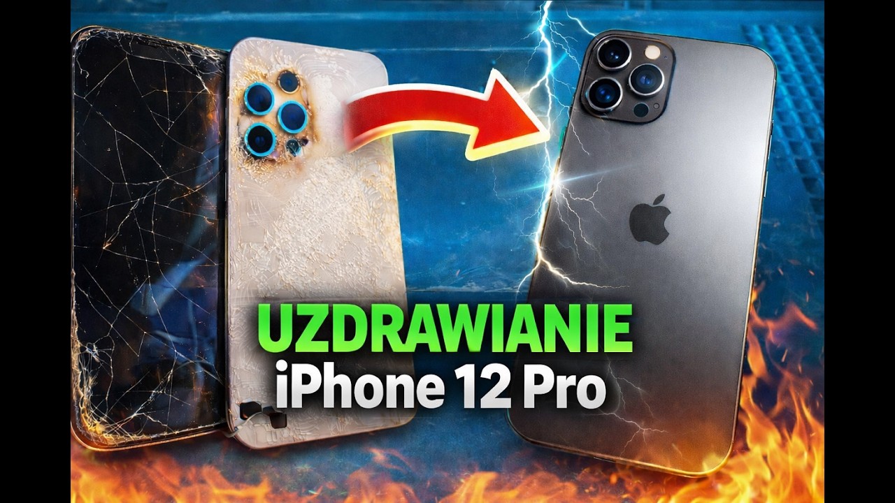 Iphone 12 Pro po przejściach - czy ma szansę ożyć??