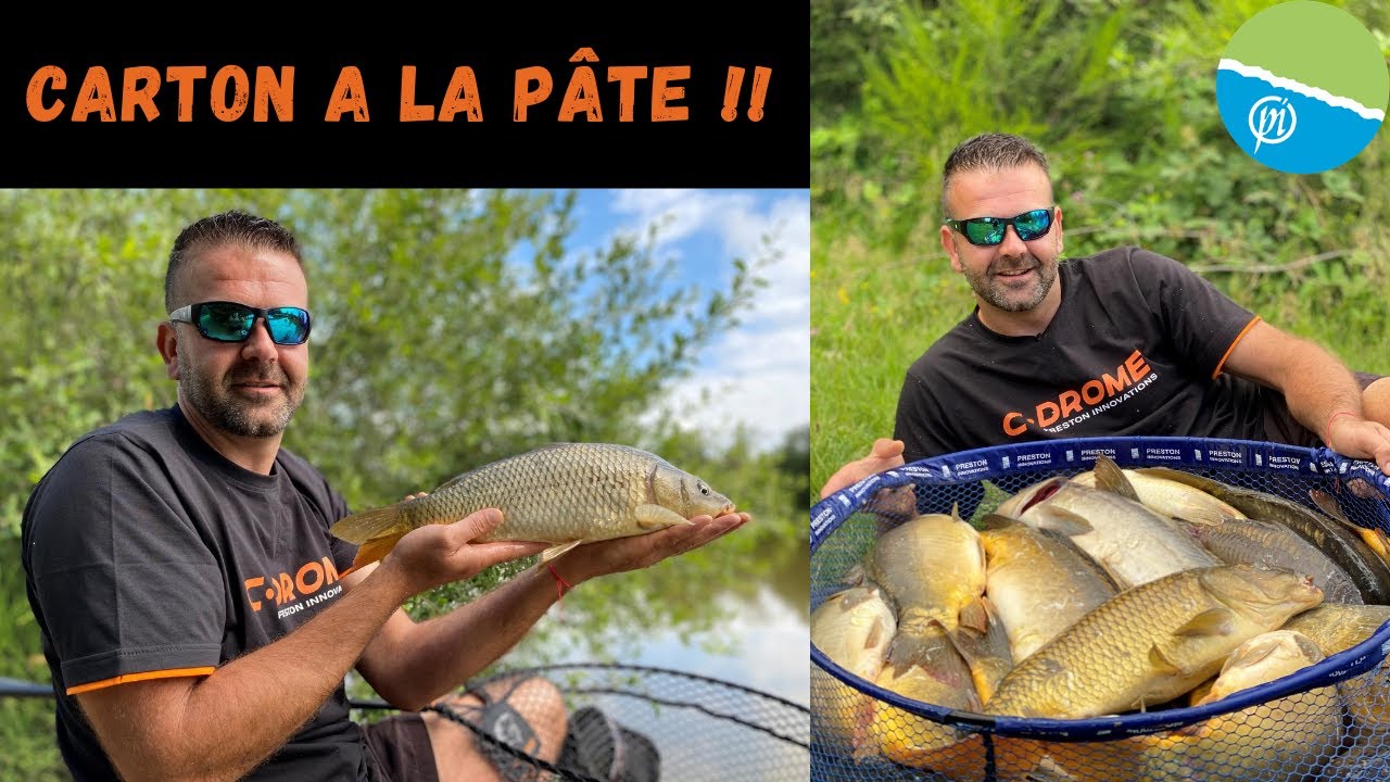 Pêche au coup - CARTON A LA PÂTE !! C-DROME