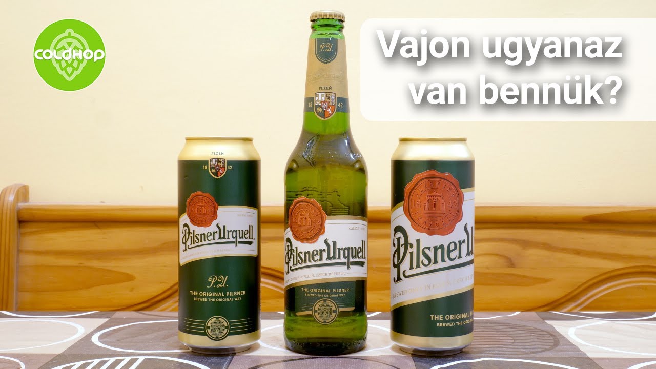 A 200. videónk a kedvenc sörmárkánkkal! 🎉 | 🇨🇿 Pilsner Urquell vakteszt