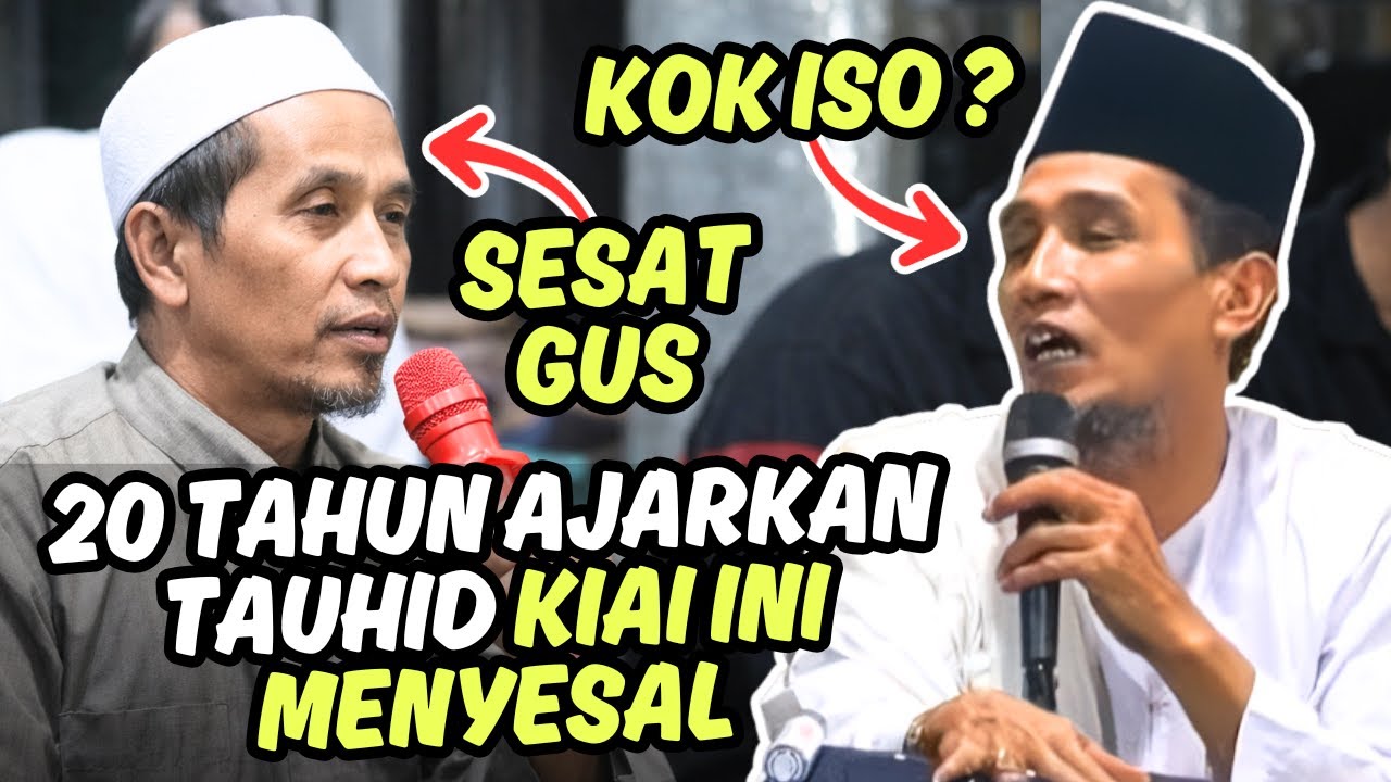 20 TAHUN MENGAJARKAN TAUHID KIAI INI MENYESAL GUS MUKHLASON ROSYID