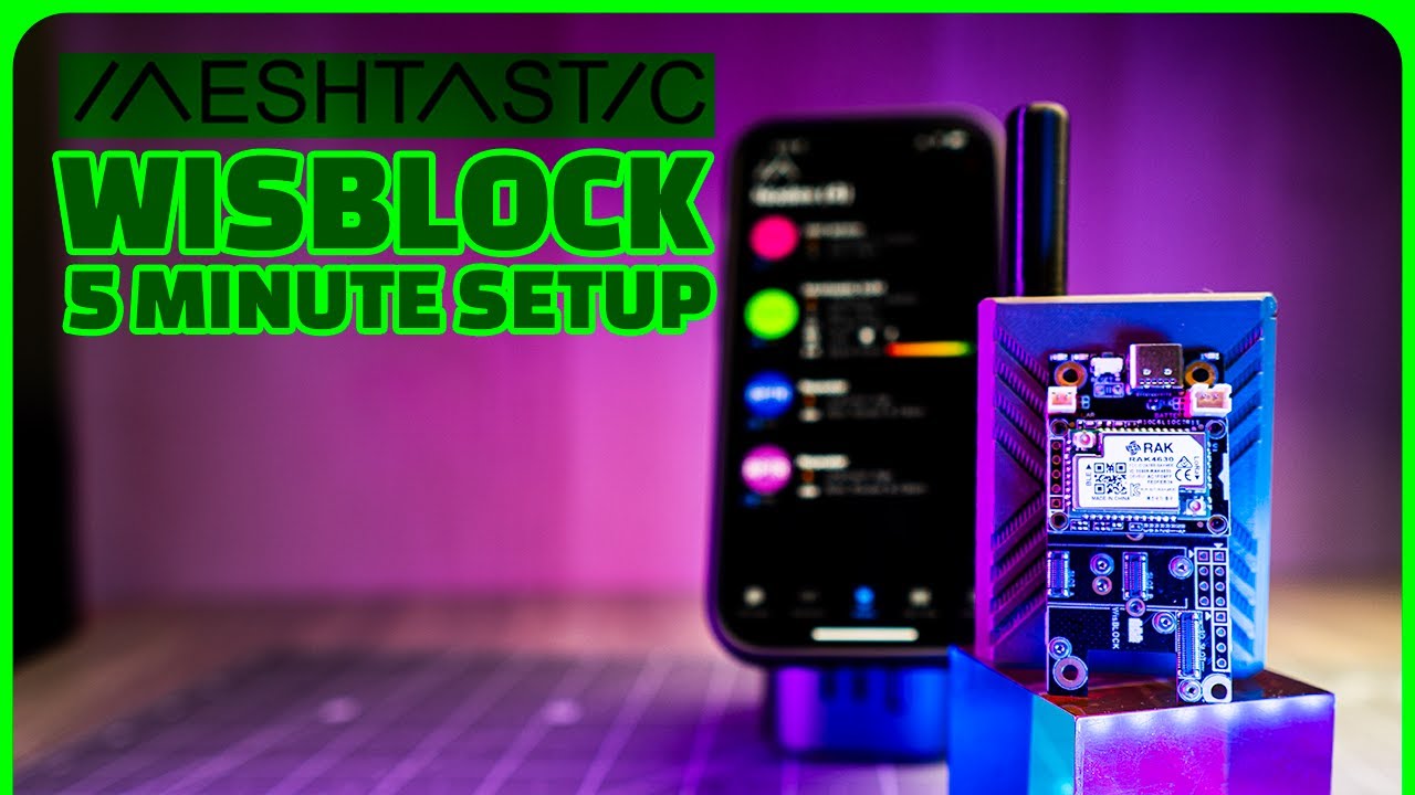 Самый быстрый способ начать работу с Meshtastic | НАСТРОЙКА стартового набора WisBlock Meshtastic