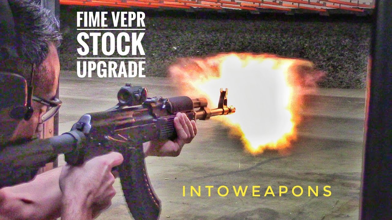 FIME VEPR AK Stock:  Upgraded Tactical Stock