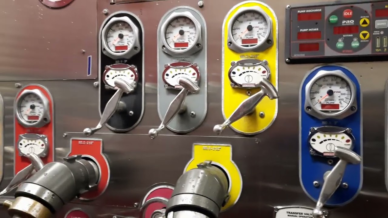 FDNY ENGINE 90 & SPARE ENGINE 902 WALK-AROUND. ENGINE 90 IS A 2016 KME SEVERE SERVICE PUMPER