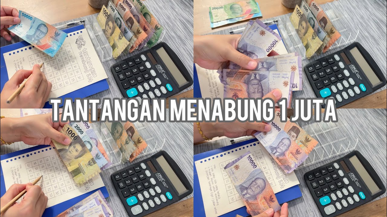 TANTANGAN MENABUNG 1 JUTA | SAVING CHALLENGE | BUDGETING | PAYDAY | METODE MENABUNG SEDERHANA | IRT