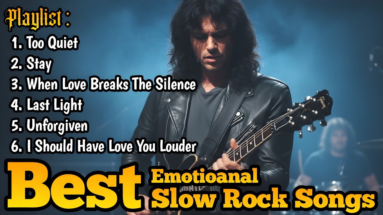 Classic & Modern Slow Rock Ballads | Heartbreaking Melodies 