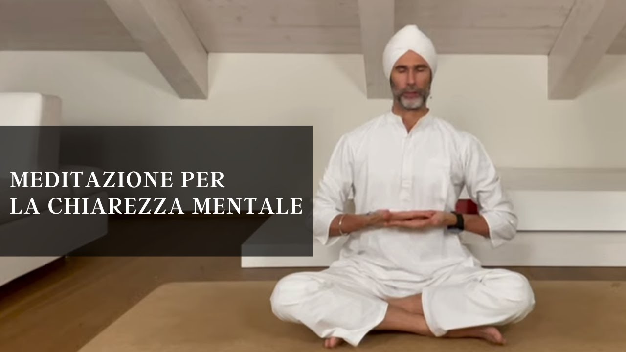 Meditazione per la chiarezza mentale